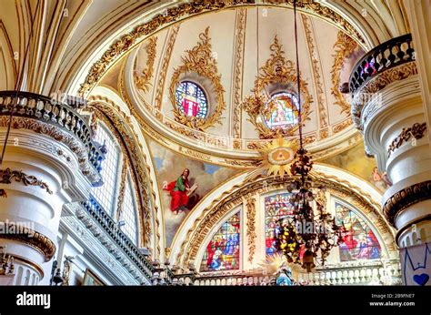 Guadalajara, Mexico, Cathedral interior Stock Photo - Alamy