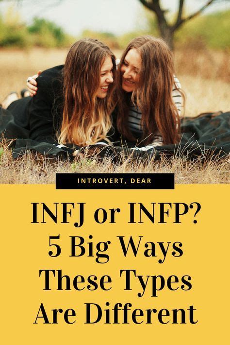 Infj Vs Infp How To Tell These Similar Personalities Apart Artofit