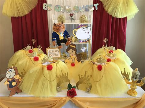 Beauty And The Beast Princess Theme Party Supplies To Help You Create