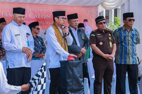 Pilar Lepas Keberangkatan Calon Jemaah Haji Dari Tangsel