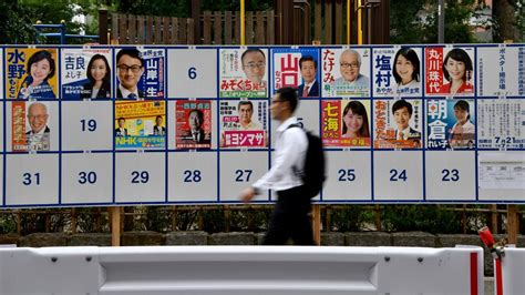 Japan votes in upper house election