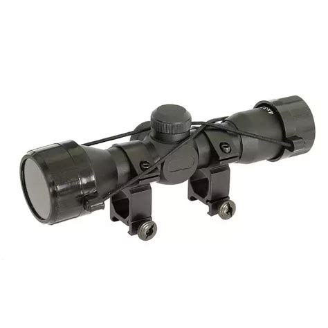 4X32 Compact Scope w/ Rings - Black [PCS] | TaiwanGun US & EU