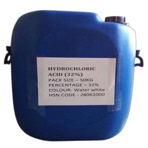 50 Kg Hydrochloric Acid At Rs 9000 Can Hydrochloric Acid In Chennai