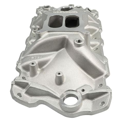 Sbc Intake Inlet Manifold Dual Plane Performer Eps Small Block Chevy 4150 Style Square Bore 327 350