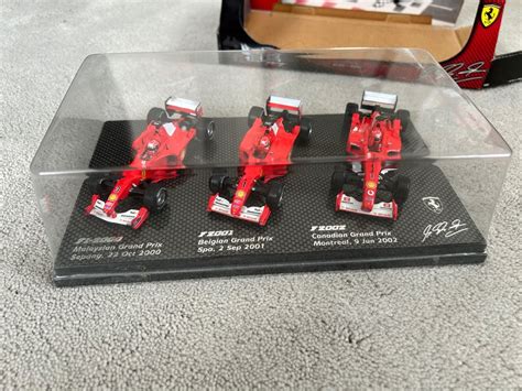 Hot Wheels Model Race Car Ferrari F Michael Schumacher Times World