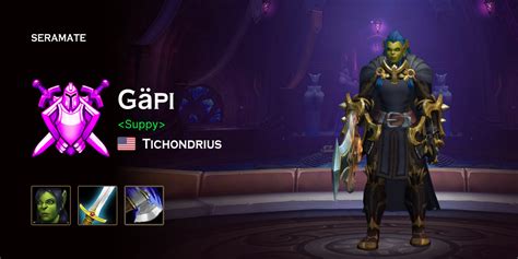 Gäpi Tichondrius US Seramate WoW PvP Leaderboards Arena