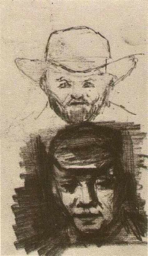 Vincent Van Gogh On Twitter Two Heads Man With Beard And Hat Peasant