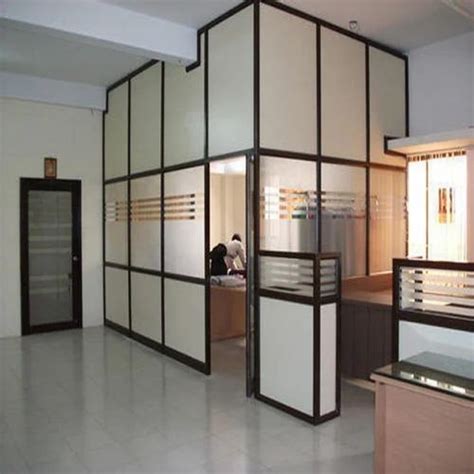 Aluminum Office Partition Service At Rs 100 Square Feet Aluminum Office Partition In Chennai