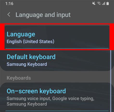 How To Change The Language On An Android Device Android Authority