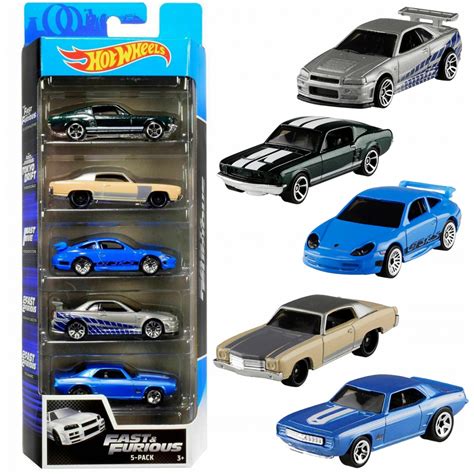 Hot Wheels Fast Furious Szybcy i Wściekli pak Mattel
