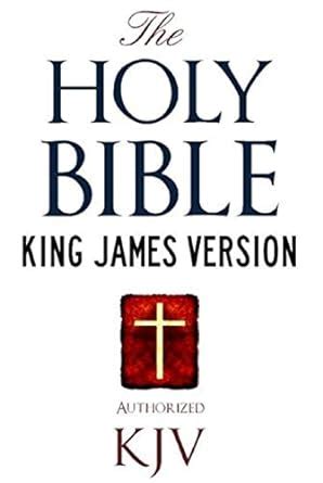 The Holy Bible Authorized King James Version Kjv Holy Bible