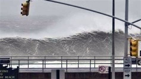 Sandys Storm Surge Floods Long Beach Ny Fox News Video