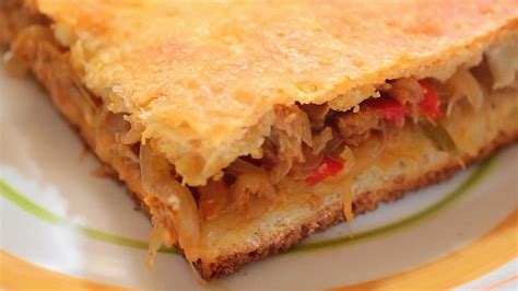 Empanada Gallega de Atún receta fácil paso a paso Ideas Sabores