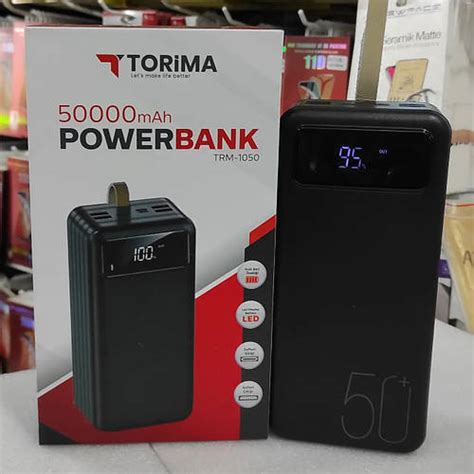 Повербанк Torima TRM 1050 50000 mAh Power Bank 50000mAh Зовнішній