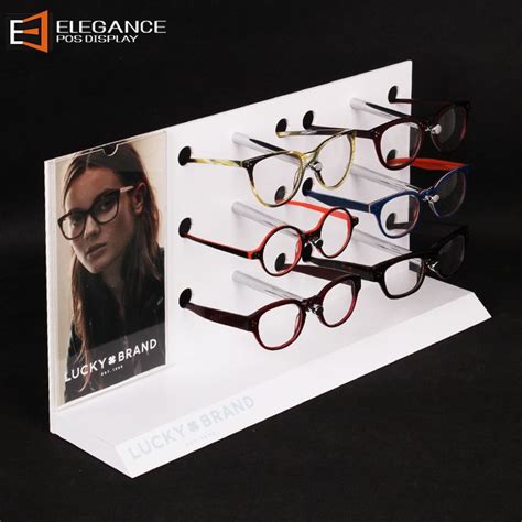 Hot Sale New Style Customized Acrylic Desktop Sunglasses Display Shelf