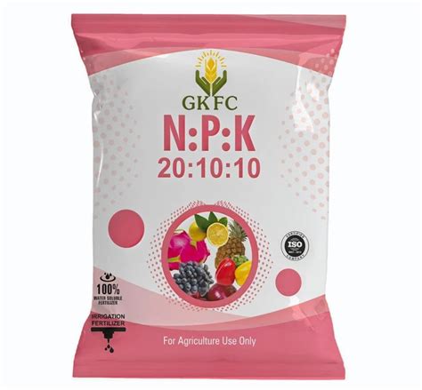 Industrial Grade Npk Water Soluble Fertilizer Vegetables