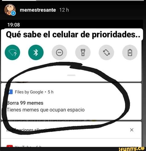 Memestresante Quê sabe el celular de prioridades Files by Google Sh