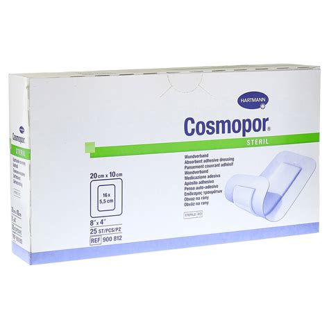 COSMOPOR steril 10x20 cm 25 Stück online bestellen - medpex Versandapotheke