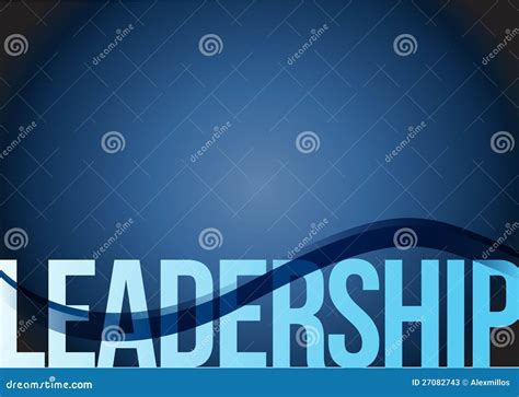 Blue Business Leadership Background With Waves Stock Photos Image