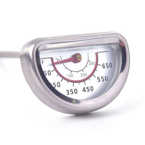 1pc Oven Thermometers Stainless Steel Bbq Thermometer Kitchen Baking Too`sf Ebay