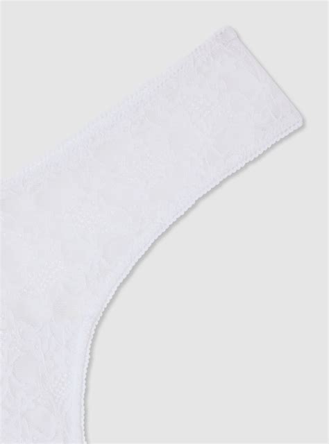 Var optičko bijele Pakiranje od brazilska bikini gaćica od čipke