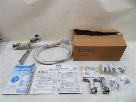 Toto Tmj40c3r サーモスタットシャワー金具 バス水栓 トートー 水栓金具 浴室用水栓 元箱 取扱説明書付き 15854浴室用水栓