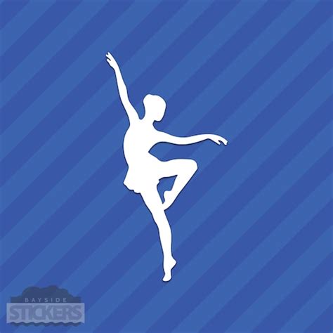 Ballet Dancer Vinyl Decal Sticker Ballerina Dancing Etsy