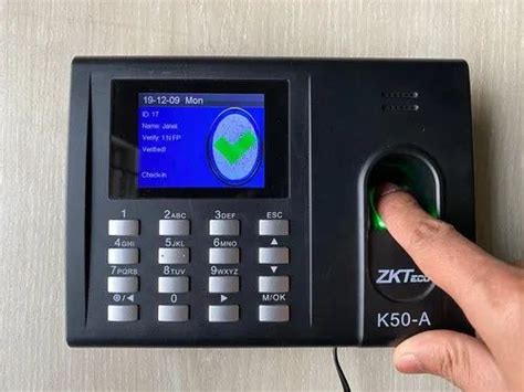 Essl Fingerprint Access Control Attendance Machine K Pro Hr At