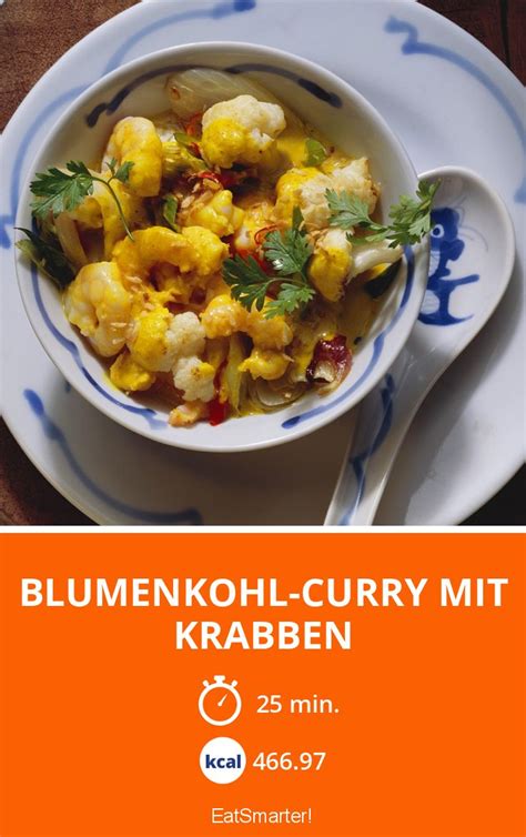 Blumenkohl Curry Mit Krabben Rezept Eat Smarter