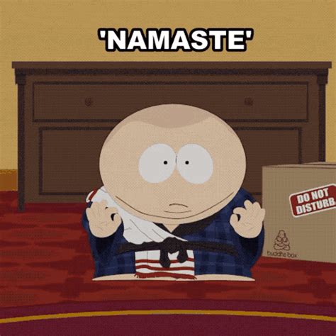 Namaste Eric Cartman  Namaste Eric Cartman South Park Descubre E