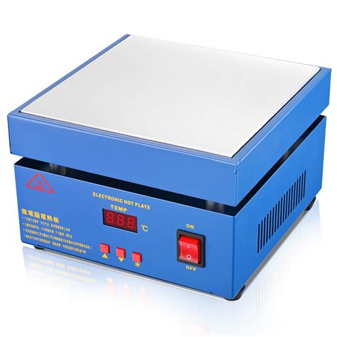 Snapklik Upgraded V W Soldering Hot Plate LED Microcomputer Electric Preheat