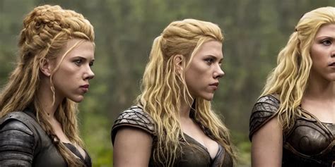 Scarlett Johansson And Katheryn Winnick In The TV Stable Diffusion