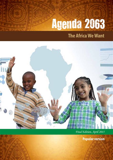 Agenda 2063: the Africa We Want Download Printable PDF | Templateroller