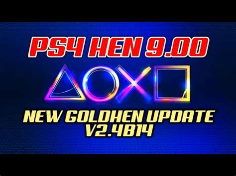 PS4 HEN 9 00 NEW GOLDHEN UPDATE V2 4B14 HOST BY GAMERHACK YouTube