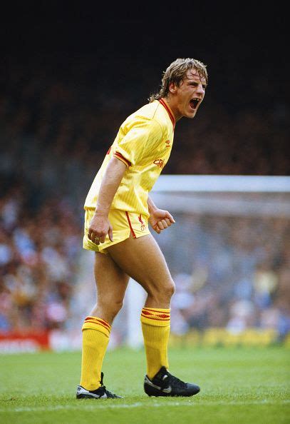 Liverpool Striker Paul Walsh Reacts During A League Division One Match