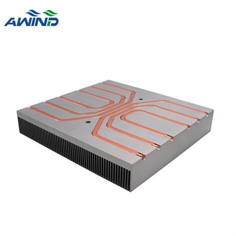 Pemasok Produsen Pabrik Heatpipe Aluminium Fin Heat Sink Cina