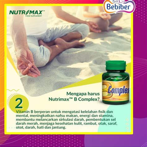 Jual E L Nutrimax Vitamin B Complex S Nutrisi Otak Saraf Nafsu