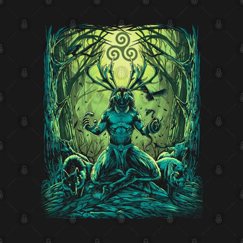 Cernunnos Celtic Mythology God Pagan Irish Scottish Wicca Celtic