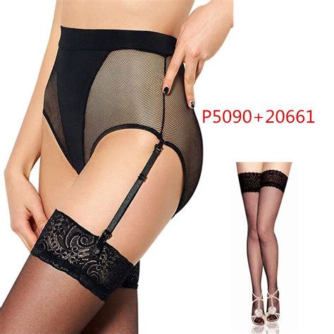 Buy Ps5090 Sexy Lingerie Sexy Garter Belt Stocking Set