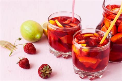 Recetas De Sangr A Con Frutas Frescas