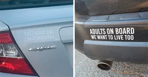 98 Funny Bumper Stickers That Might Make You Look Twice Bored Panda