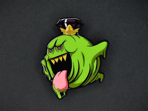 Slimer Boo Enamel Pin Ghost King Video Game Mansion Classic Super