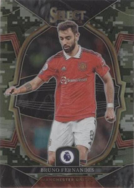 Panini Select Premier League Terrace Camo Prizm Bruno