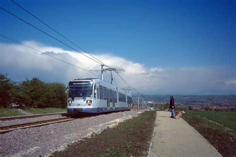 Sheffield Supertram Tram 24 Birley Lane Golf Course She Flickr