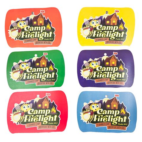 Decorating Mobiles Pack Of 6 Camp Firelight Vbs 2024 By Cokesbury