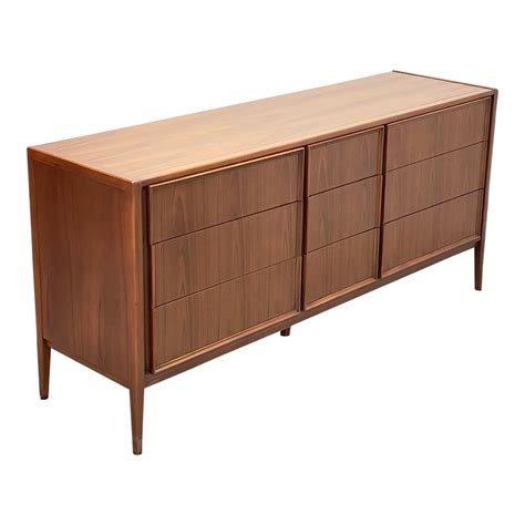 Mid Century Modern Walnut Dresser Chairish