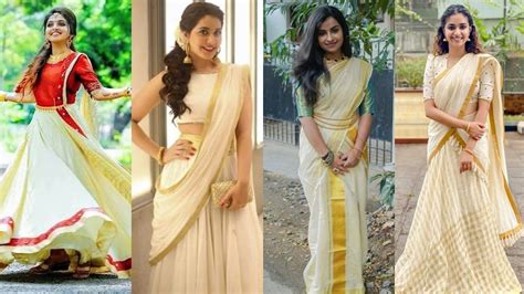 Top 12 Best Kerala Traditional Outfit Ideas For Onam Atelier Yuwa Ciao Jp