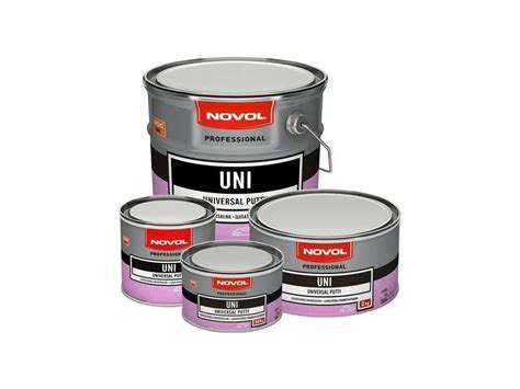 Купить Шпатлевку Универсальную «Novol» Uni с Отвердителем, 2кг (1105) в ...