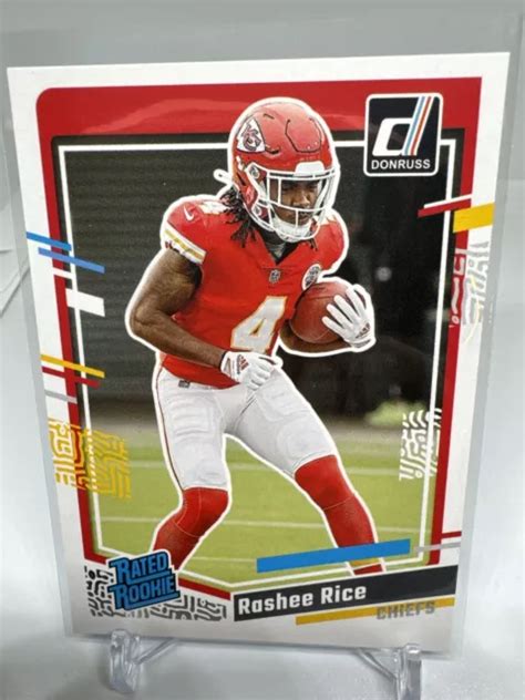 2023 PANINI DONRUSS Football 350 Rashee Rice Rated Rookie RC Kansas