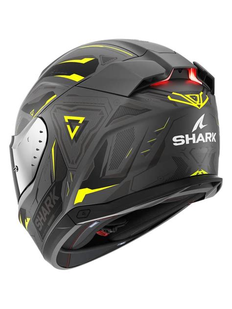 Shark Skwal I Linik Mat Anthracite Yellow Black Full Face Helmets